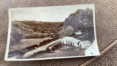 £15 • Buy PEMBROKESHIRE REAL  PHOTO POSTCARD Treffgarne Rocks