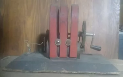 Antique Hand Crank Electric Shock Generator Steam Punk • $295