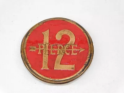 Rare 1932-1936 Pierce Arrow 12 Radiator Emblem Antique Automobile Badge Logo • $289