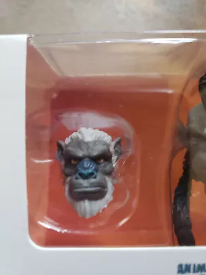 Spero Animal Warriors Of The Kingdom Monkey Head White Gray • $15