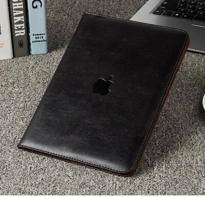 Auto Wake/Sleep Folio Leather Slim Cover Shockproof Smart Case For Apple IPad UK • £10.96