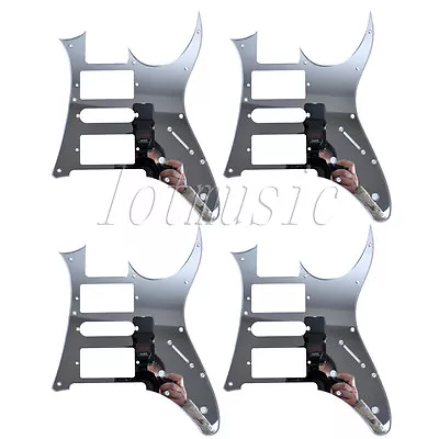 4 Mirror Electric Guitar Pickguard HSH For Ibanez RG 250 Style Parts Replacement • $48.99