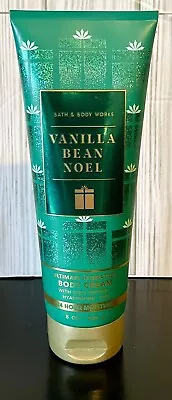 Bath And Body Works Vanilla Bean Noel Ultimate Hydration Body Cream Lotion NEW • $10.11