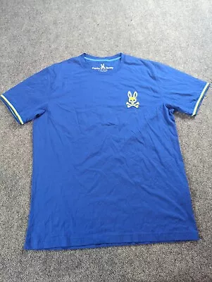 Psycho Bunny Shirt Norton Tee Mens XL- 7  Blue Short Sleeve  • $27.41