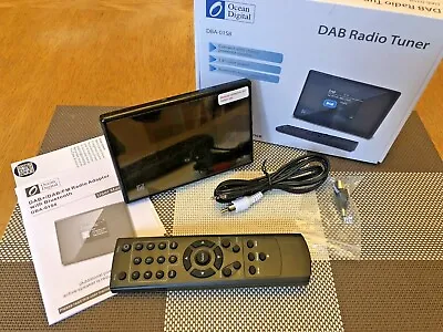 £36.99 • Buy DAB Radio Tuner DBA-01S8 Ocean Digital - DAB+, FM Stereo, Bluetooth