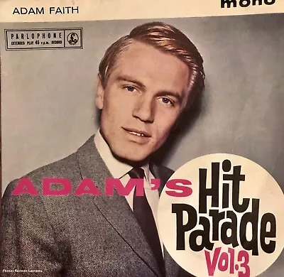 Adam Faith - Adam's Hit Parade Vol.3 (7  EP) VG • £7.99