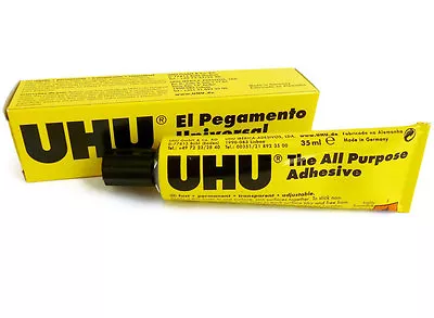 4 X UHU All Purpose Glue 35ml Extra Strong Clear Adhesive • £9.89