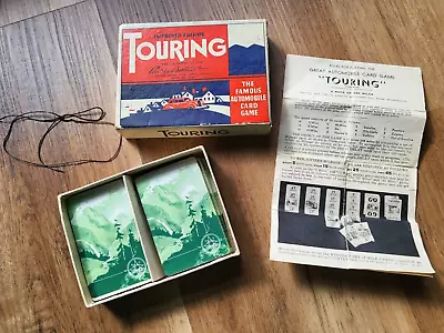 1947 Parker Brothers  Touring  Card Game. (US Version Of Mille Bornes) • $3