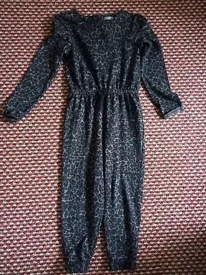 Girls Next Animal Print Trouser Suit Age 6 Years • £3.75