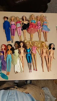 Lot Of 15 Vintage Barbie Dolls BARBIE Disney Dolls Princess More See Group • $11.99