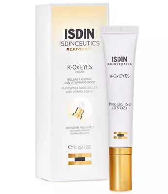 ISDIN K-OX Cream 15g (0.5 Fl Oz) Dark Circles Under Eyes Vitamin K (Cernor XO) • $52.30