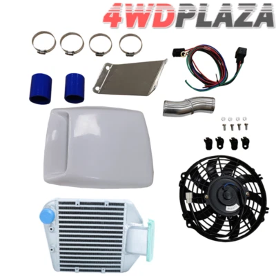 Top Mount Intercooler Kits FIT Toyota Landcruiser 80 100 105 Series 1HZ 1HDT AUS • $438