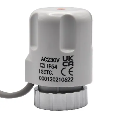 Underfloor Heating Manifold Actuator 230v UK Seller Normally Closed 2w M30 X 1.5 • £11.99