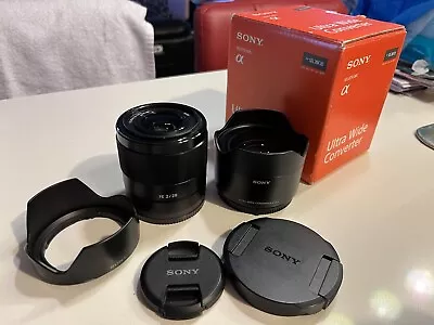 $650 • Buy Sony FE 28mm F/2 & 21mm Ultra Wide Converter
