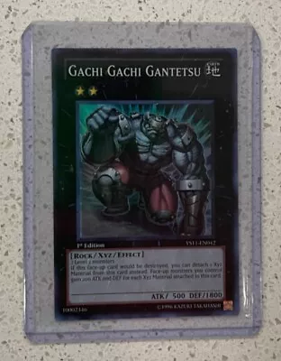 Gachi Gachi Gantetsu Super Rare Mint YS11-EN042 1st Edition • $3.50