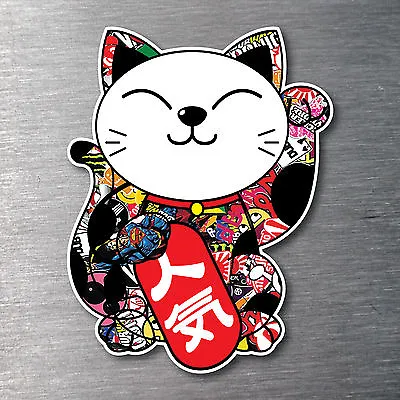 JDM Sticker Bomb Cat Sticker Premium  Quality 7 Year Vinyl Car Drift Shift  • $6.99