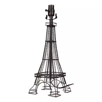 Eiffel Tower Lamp Base Black Metal Finish • $35.27