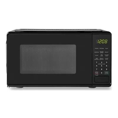 Mainstays MSF0B100072352 0.7Cu Ft. Capacity Countertop Microwave Oven Black • $39