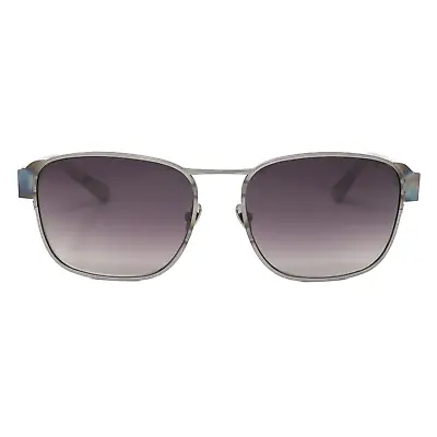 Kris Van Assche Sunglasses D-Frame Iridescent Silver And Purple • £75.99