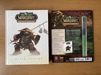 ** World Of Warcraft Mists Of Pandaria Limited Edition Book And Chopsticks ** • £30