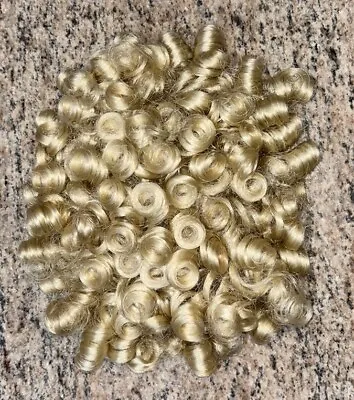 Curly Drawstring Bun Wig Synthetic Hairpiece Irish Dance  Worn Twice • $14.99