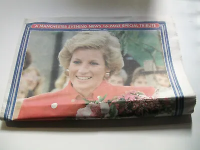 Diana 1961 - 1997 Manchester Evening News Special Princess Di 16 Page Tribute • £7.95