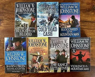 William W. Johnstone With J.A. Johnstone Mixed Lot Of 7 PB  Books - Western • $18.90