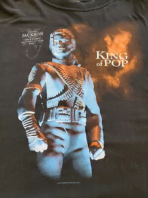 Vintage MICHAEL JACKSON HIStory Book 1 King Of Pop 1994 Tee T Shirt XL X Large • $99.95