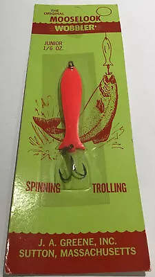 The Original Mooselook Wobbler Junior 1/6 Oz Fishing Spinning Trolling Lure • $5.95