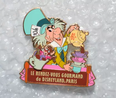 DLP - Gourmet Rendez-vous - Mad Hatter - 2019 Disney Pin 135955 H • $29.97