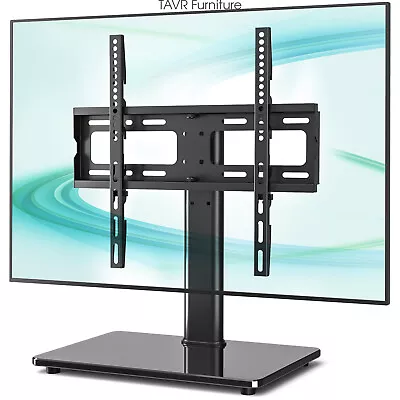 Universal Tabletop TV Stand With Swivel Mount For 27-60 Inch Flat Screen TVs • $39.99