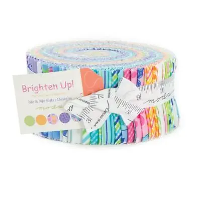 Brighten Up OOP Jelly Roll Fabric By Me & My Sister For Moda • $95