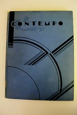 Contempo 1929 Illustrated John Vassos  Modern Art Deco Graphics 20+ Illustration • $59.95