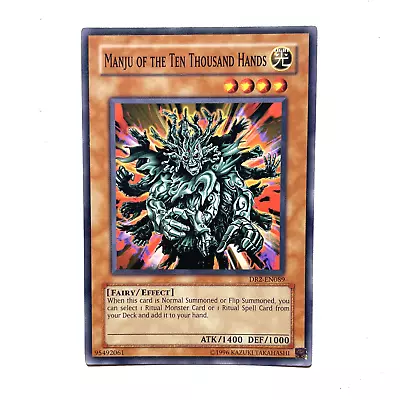 Manju Of The Ten Thousand Hands VLP Common DR2-EN089 Yu-Gi-Oh! TCG See Photos • $2.49