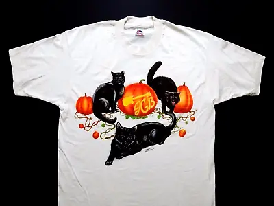 Grateful Dead Shirt T Shirt Vintage 1993 Jerry Garcia Band Halloween Cats JGB L • $564.99