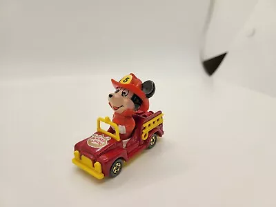 Vintage Die Cast Mickey Mouse/Walt Disney Fire Truck  No. PD-2 Tomy Japan  • $11.33