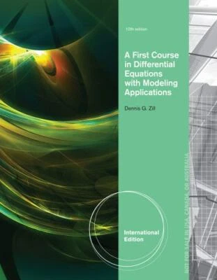 $23.37 • Buy A First Course In Differential Equations With Modeling Applications. Dennis...