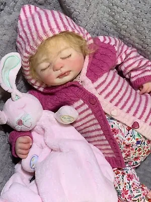 £160.53 • Buy Sweet Reborn Baby GIRL Doll LUCY By Marissa May COMPLETED Baby SEND N ANGEL