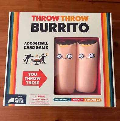 Throw Throw Burrito - A Dodgeball Card Game (Exploding Kittens) *Complete* • $10