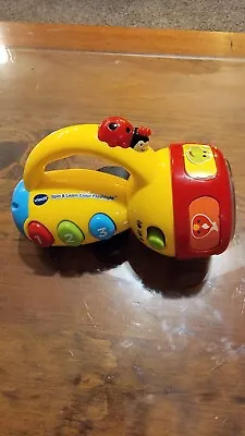 VTech Spin And Learn Color Flashlight - Lights & Sounds Toy Toddler Infant  • $4.99