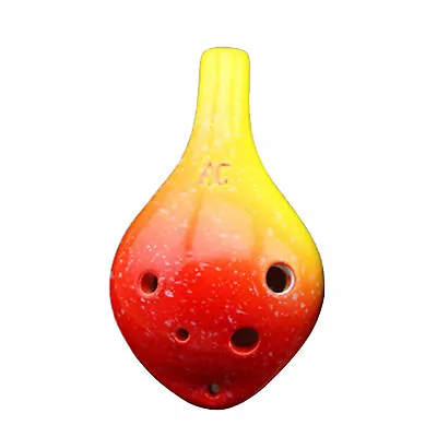 Tenor Ocarina Unbending Musical Collection 6 Hole Alto Ocarina Ceramic • $12.55