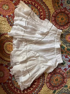 Isabel Marant Lace White Mini Skirt Size 36 • $100