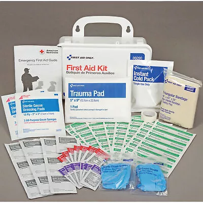 First Aid Only 06090 First Aid Kit 25-Person ANSI Compliant Plastic • $26.67