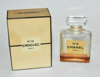 £35.39 • Buy Chanel No 19 Paris Perfume Extract Miniature Old Vintage Antique Tray A3