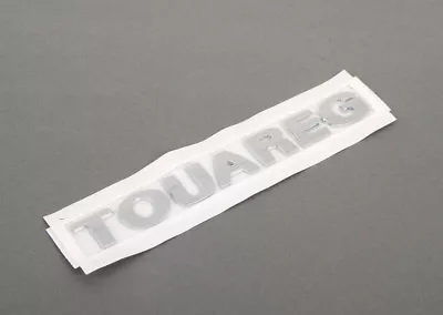 £83.77 • Buy New Genuine VW Touareg 2003-2010 Trunk Boot Lid Badge Emblem Chrome 7L6853687739