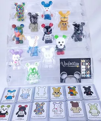 Disney Vinylmation 3” Urban 2 Series Full Set Foils Boxes Cards ALL Included • $48