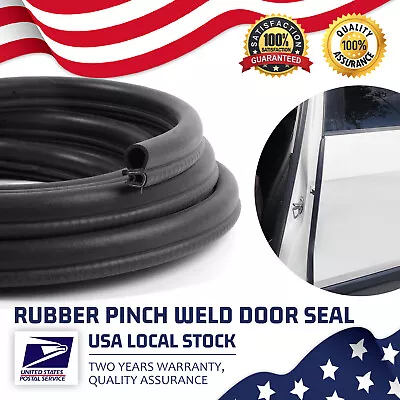 24M Universal Auto Rubber Seal Weather Strip For 4 Door Window Lock Edge Trim • $84.99