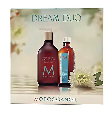 Moroccanoil Dream Duo Body Lotion12.2 Oz & Light Oil Treatment 3.4 Oz • $59.69