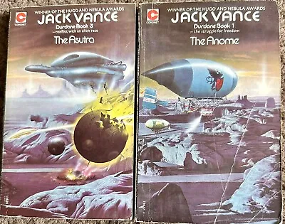 £8.50 • Buy 2x Jack Vance Books  The Durdone Books 1 & 3 (Paperback 1973)