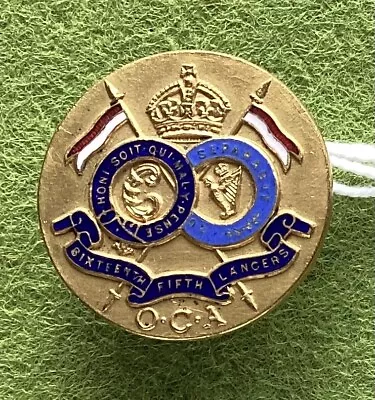 The 16th/5th Oueens Royal Lancers Enamel Badge. Old Comrades Association  • £14.99